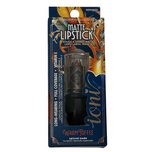 Ioni Veil of Allure Matte Lipstick Warm Toffee Spiced Nude NIB